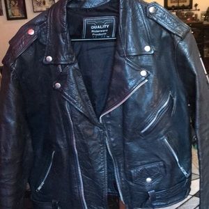 Vintage leather jacket
